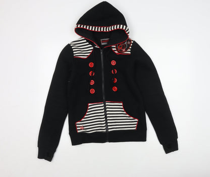 Jawbreaker Women's Black Jacket S Hooded Casual