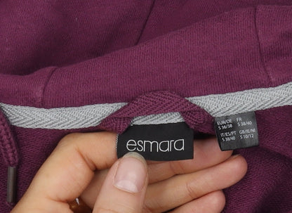 Esmara Women's Purple Hooded Jacket Size 10
