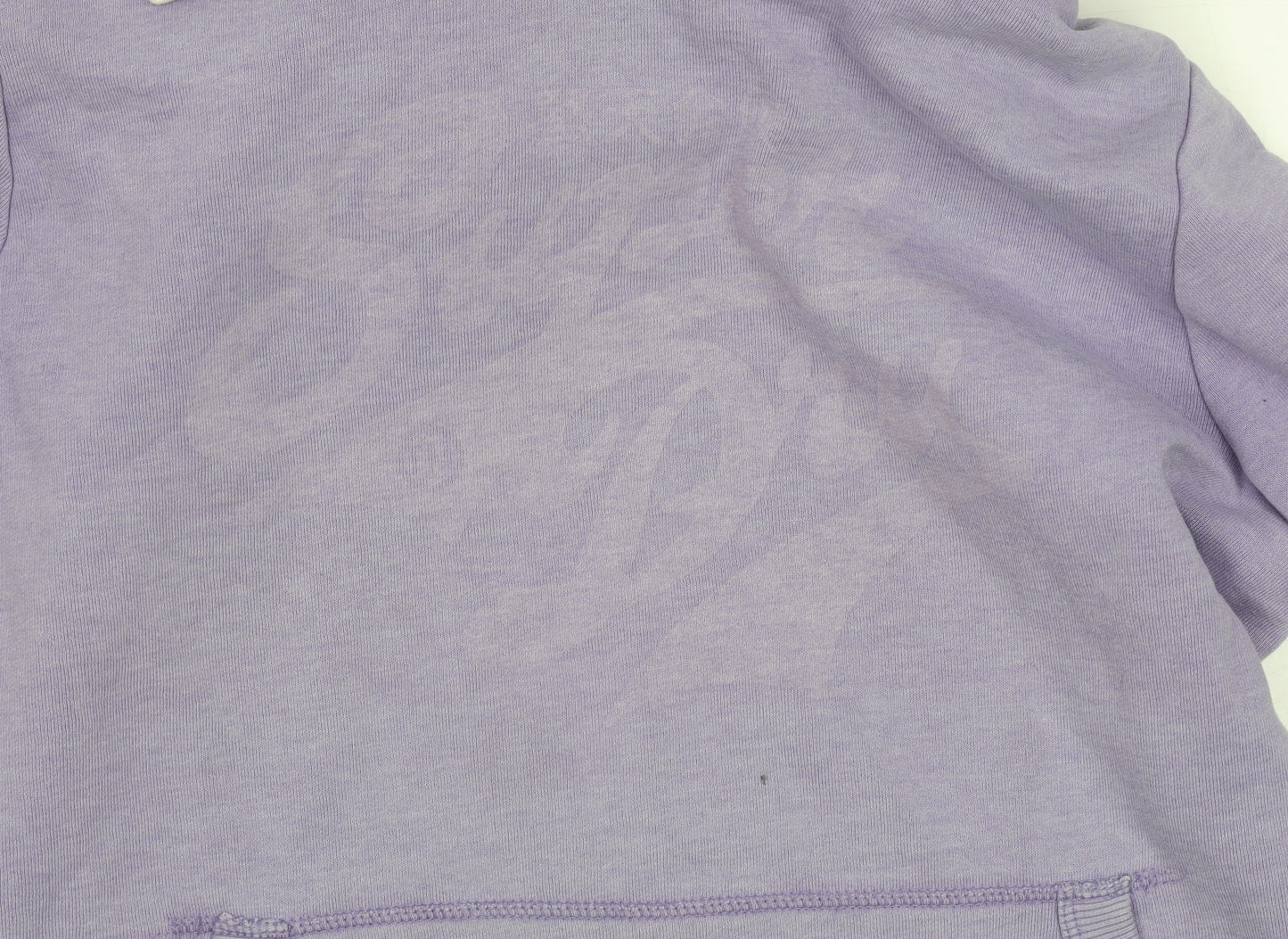 Superdry Women's Purple Pullover Hoodie L