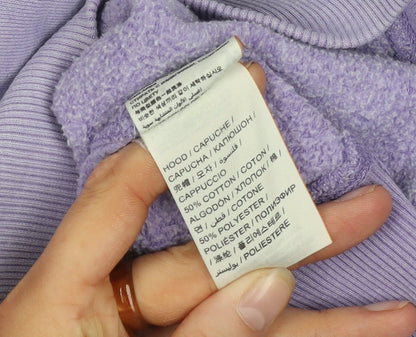 Superdry Women's Purple Pullover Hoodie L