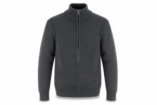Camel Active Men's Grey Full Zip Jumper Size S