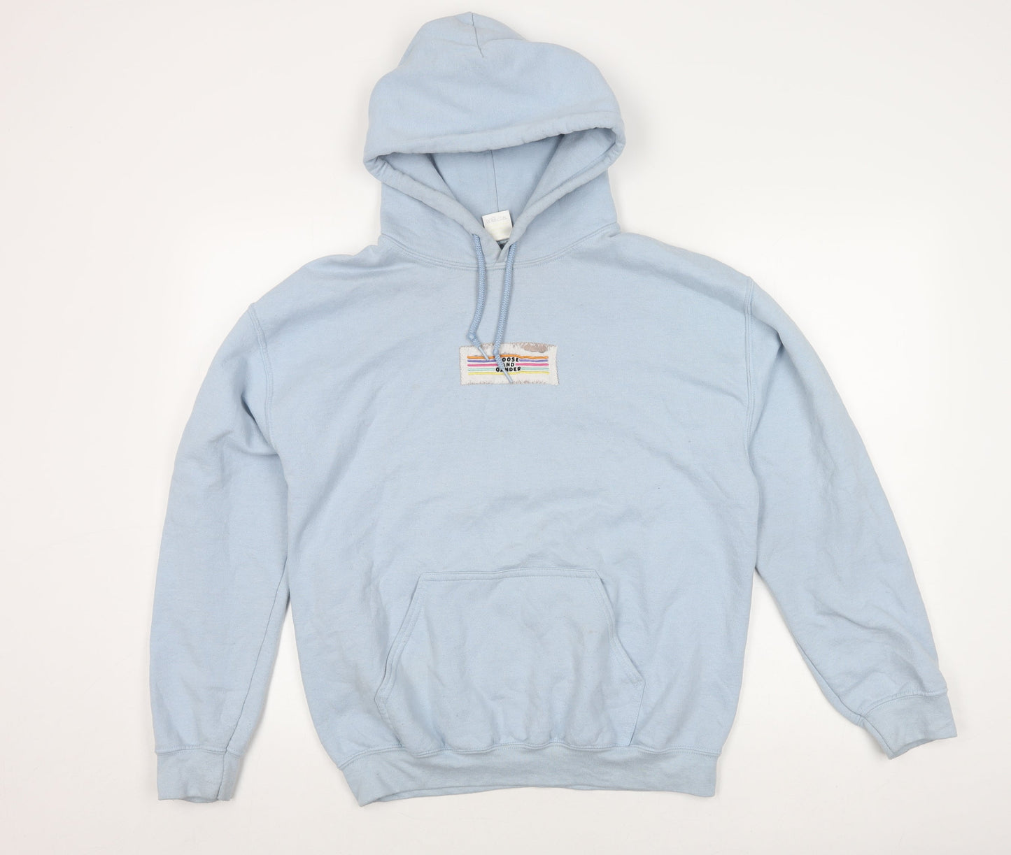 G&G Blue Pullover Hoodie M Unisex Casual Wear