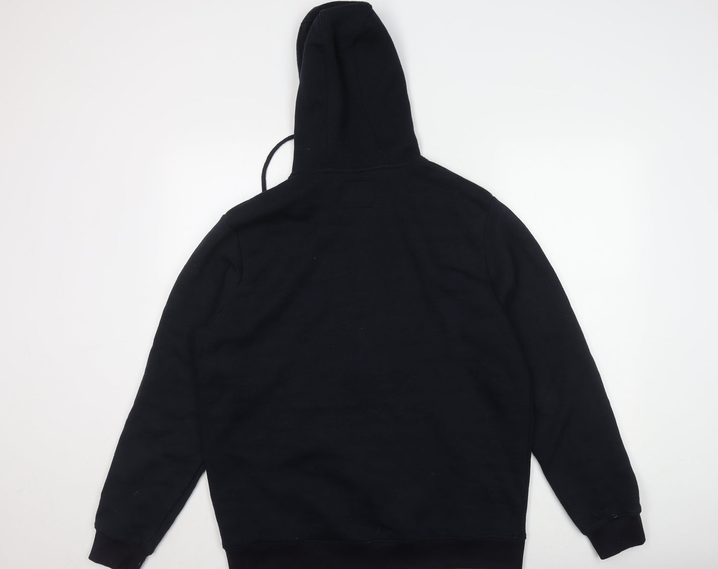 BadRhino Men's Black Hooded Casual Jacket L