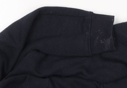 BadRhino Men's Black Hooded Casual Jacket L