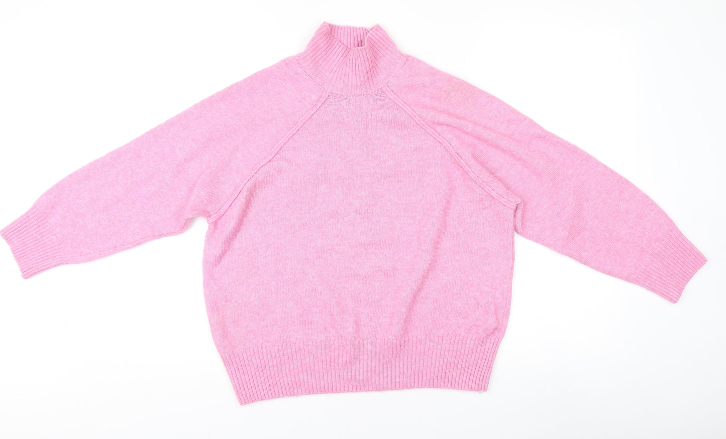 Womens UK Size XS MNG Pink Pullover Jumper
