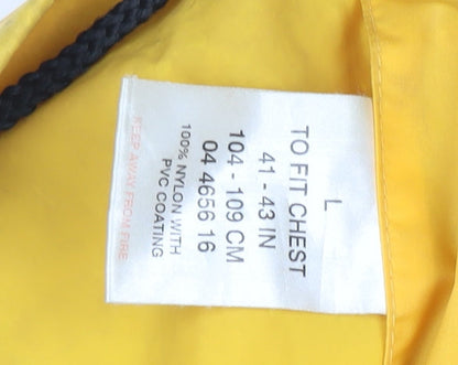 Womens UK Size L Peter Storm Yellow Rain Coat