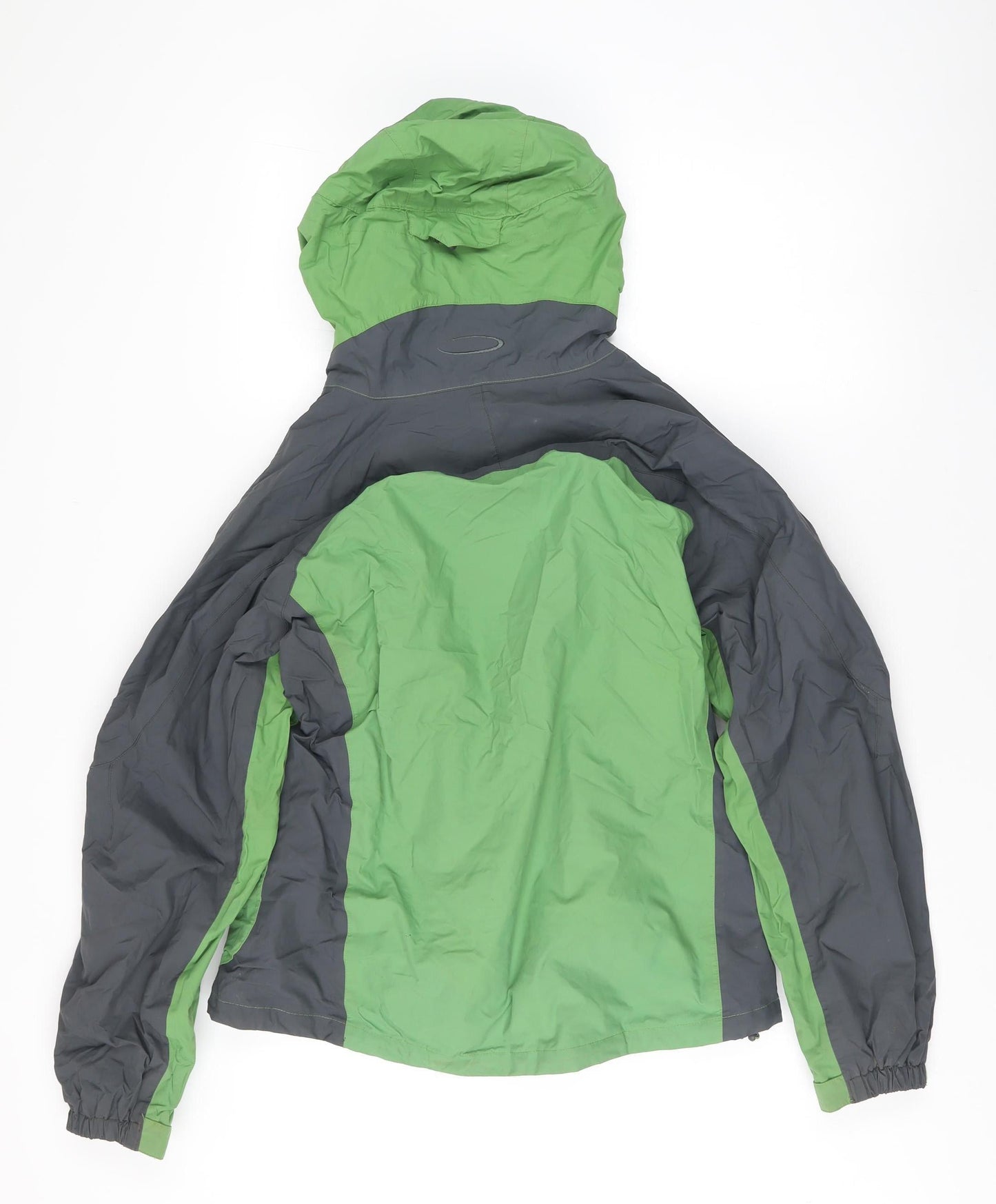 Womens UK Size 14 Mountain Life Green Rain Coat