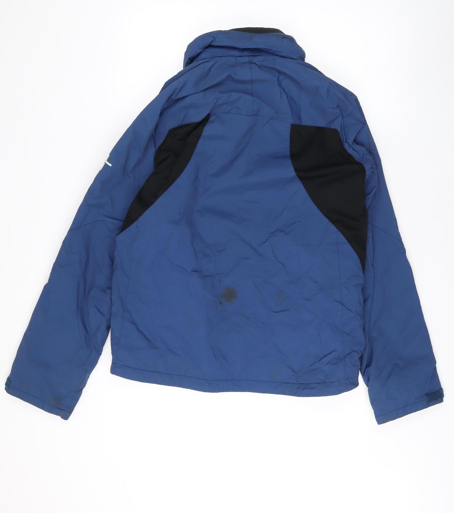 Cross Men's Blue Medium Hooded Puffer Jacket