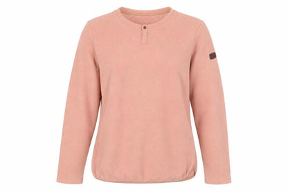 Aigle Women's Pink Henley Jumper Size 8