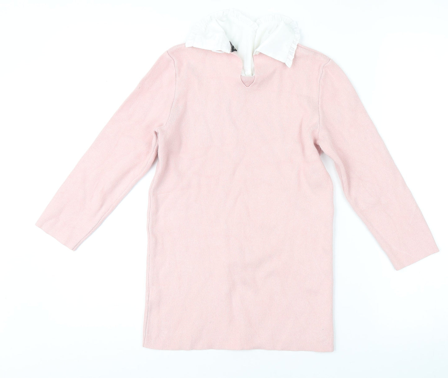 Womens UK Size S Dorothy Perkins Pink Tunic Jumper