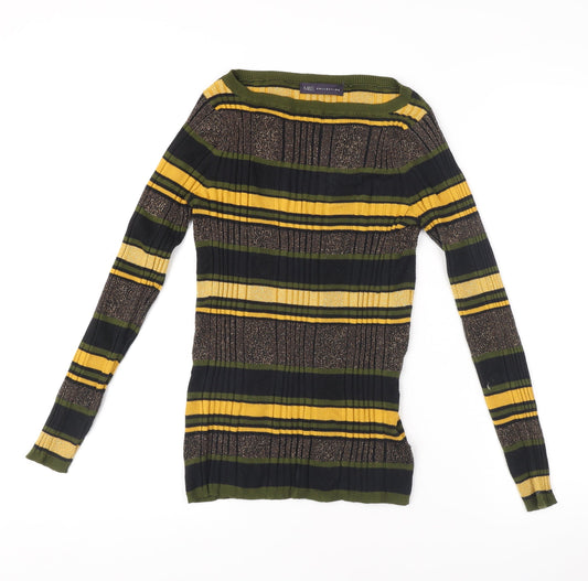 Womens UK Size 10 Marks and Spencer Multicoloured Pullover Jumper