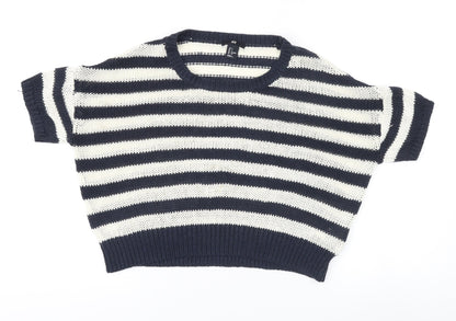 Womens UK Size S H&M Multicoloured Pullover Jumper