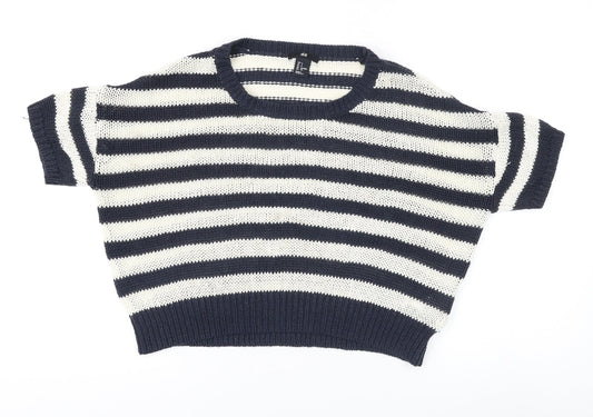 Womens UK Size S H&M Multicoloured Pullover Jumper