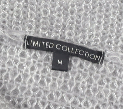 Womens UK Size M Marks and Spencer Grey Pullover Jumper