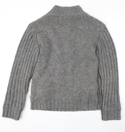 Fat Face Grey Wool Blend Pullover - Men's S