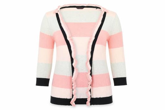 Front view of Miss Selfridge Women's Multicoloured Cardigan, size 10