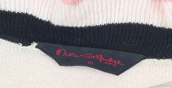Womens UK Size 10 Miss Selfridge Multicoloured Cardigan Jumper