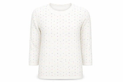 Honor Millburn Women's White Polka Dot Pullover Jumper - S