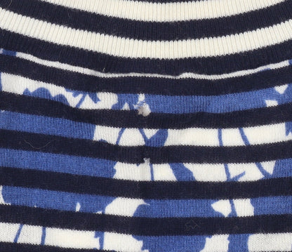 Womens UK Size 2 Whistles Blue Pullover Jumper