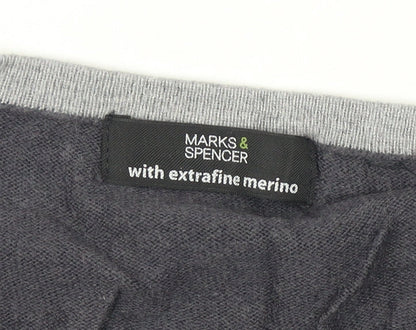 Womens UK Size 8 Marks and Spencer Grey  Jumper