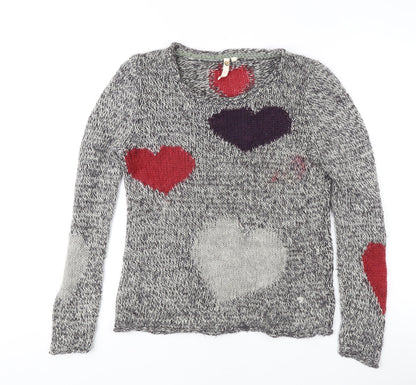 Womens UK Size 10 White Stuff Multicoloured Pullover Jumper