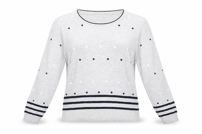 Womens UK Size M CC Grey Pullover Jumper