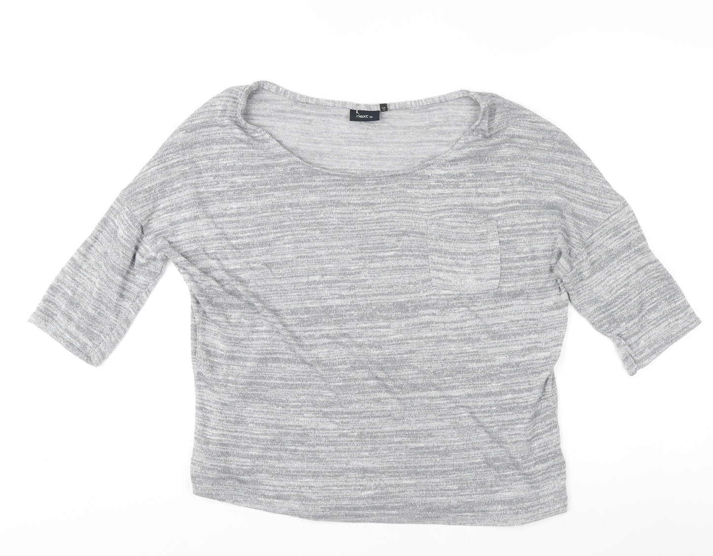 Womens UK Size 14 NEXT Grey Basic T-Shirt