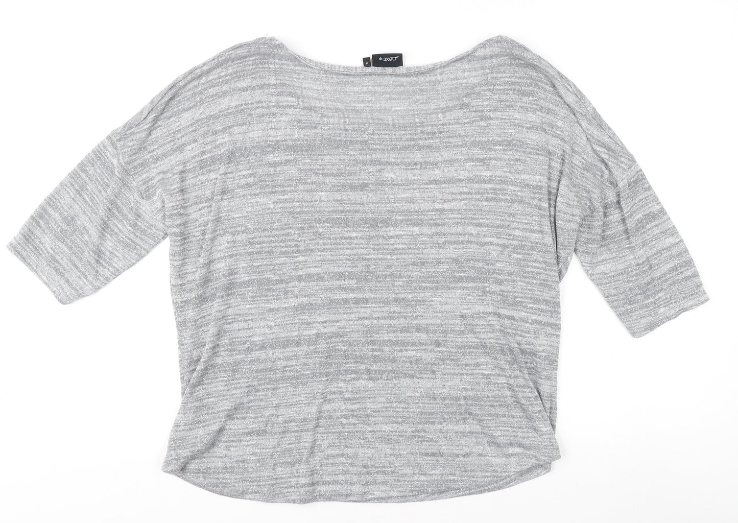 Womens UK Size 14 NEXT Grey Basic T-Shirt