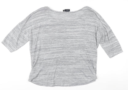 Womens UK Size 14 NEXT Grey Basic T-Shirt