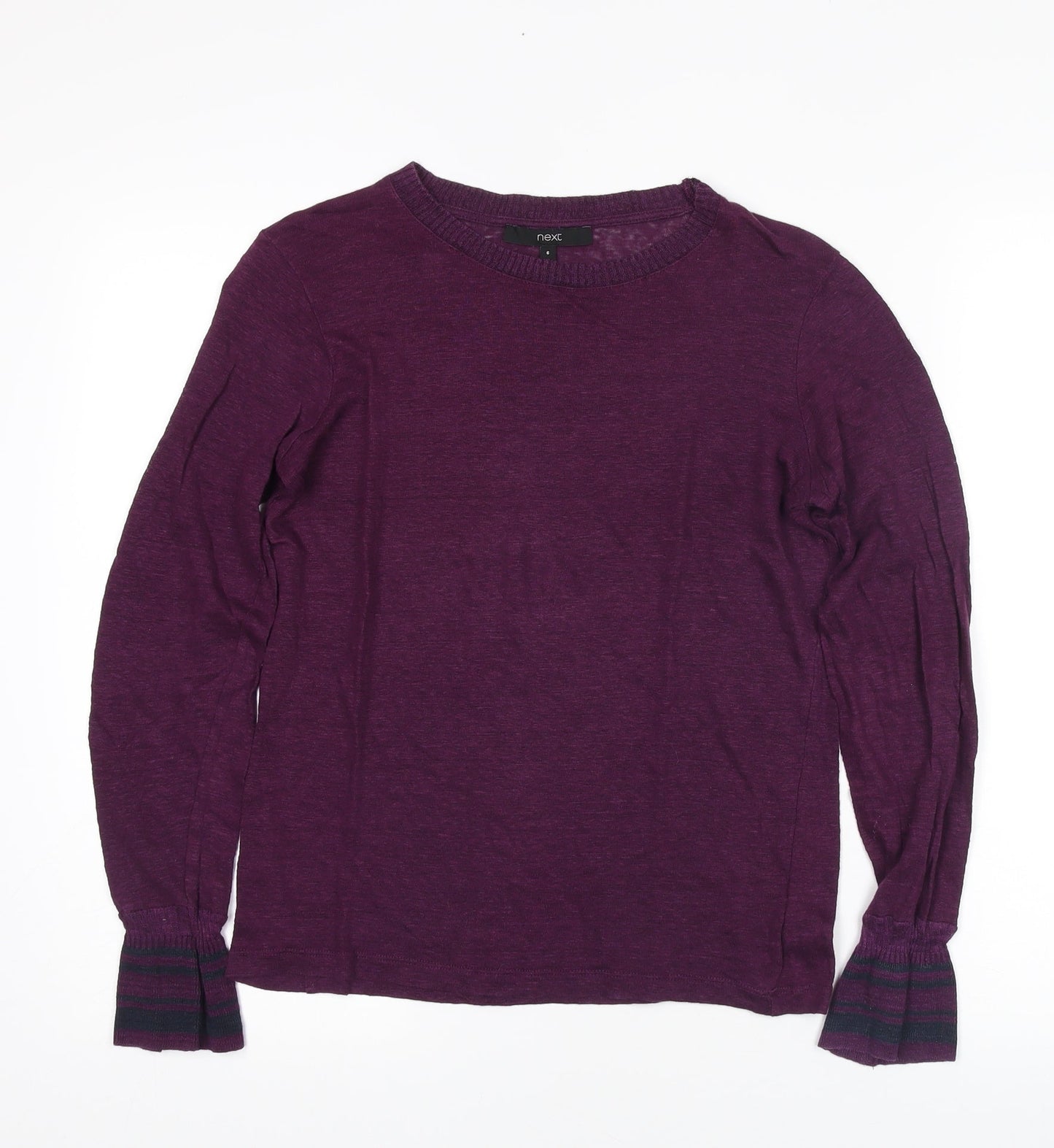 Womens UK Size 6 NEXT Purple Pullover Jumper