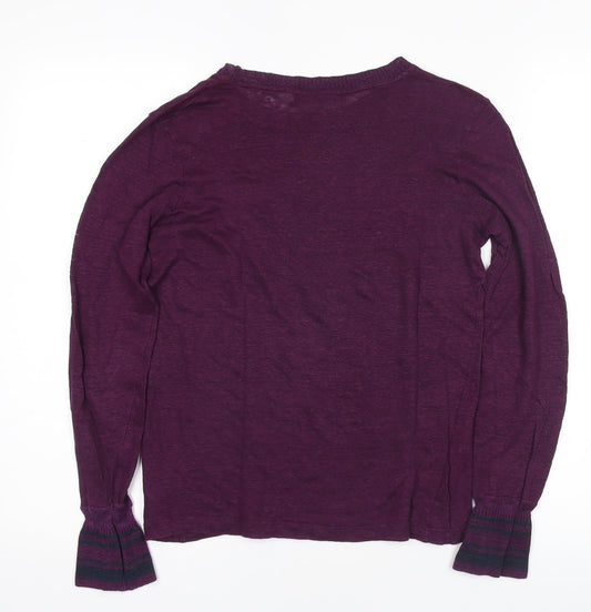 Womens UK Size 6 NEXT Purple Pullover Jumper