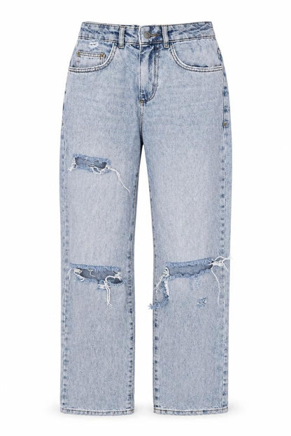 Womens UK Size 29 COLLUSION  Straight Blue Jeans