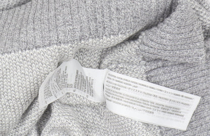 Hollister Men's Grey Pullover Jumper - Size L, Relaxed Fit