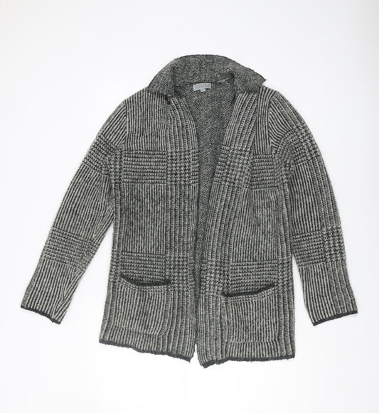 Womens UK Size S Joseph A Grey Cardigan Jumper