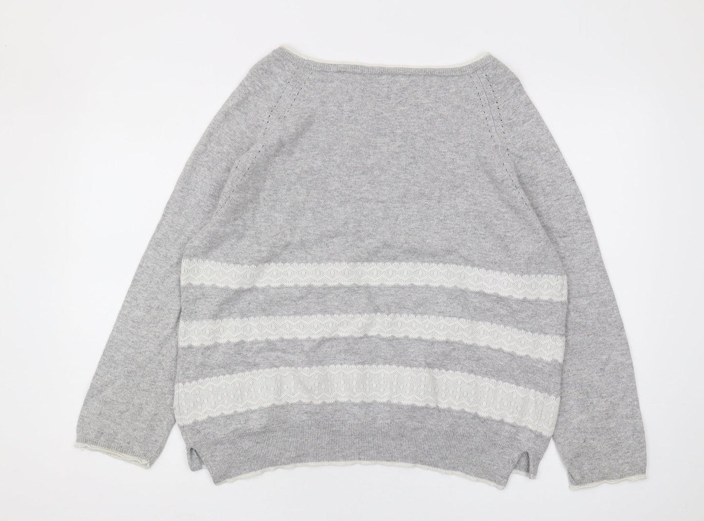 Womens UK Size 12 Phase Eight Grey  Jumper