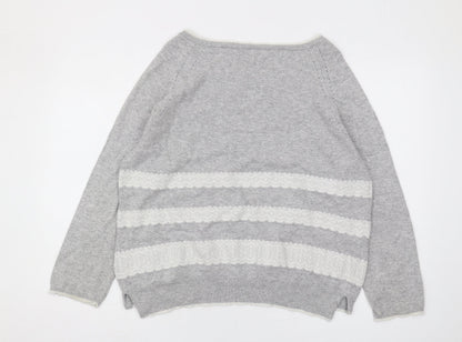 Womens UK Size 12 Phase Eight Grey  Jumper