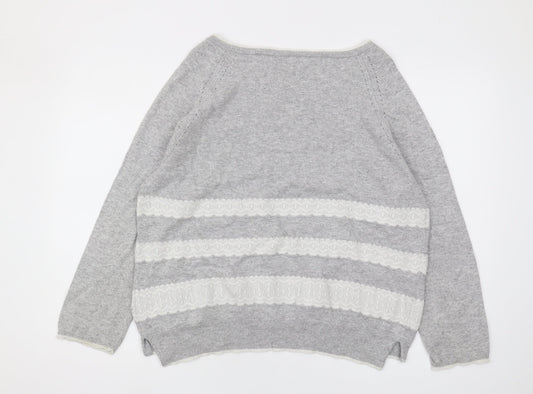Womens UK Size 12 Phase Eight Grey  Jumper