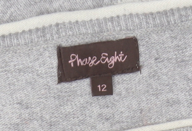 Womens UK Size 12 Phase Eight Grey  Jumper