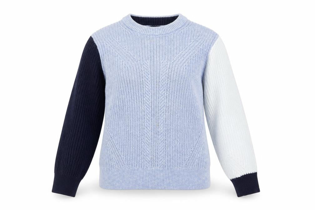 Womens UK Size M Marks and Spencer Blue Pullover Jumper