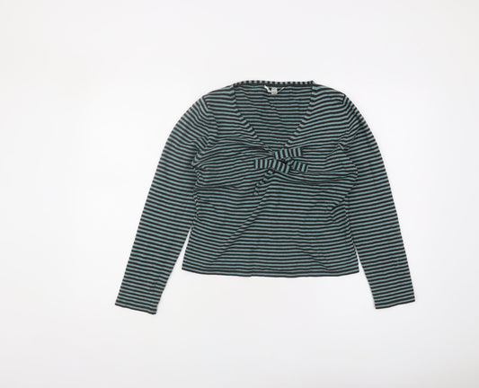 L.K. Bennett Women's Striped Bow Jumper, Size S