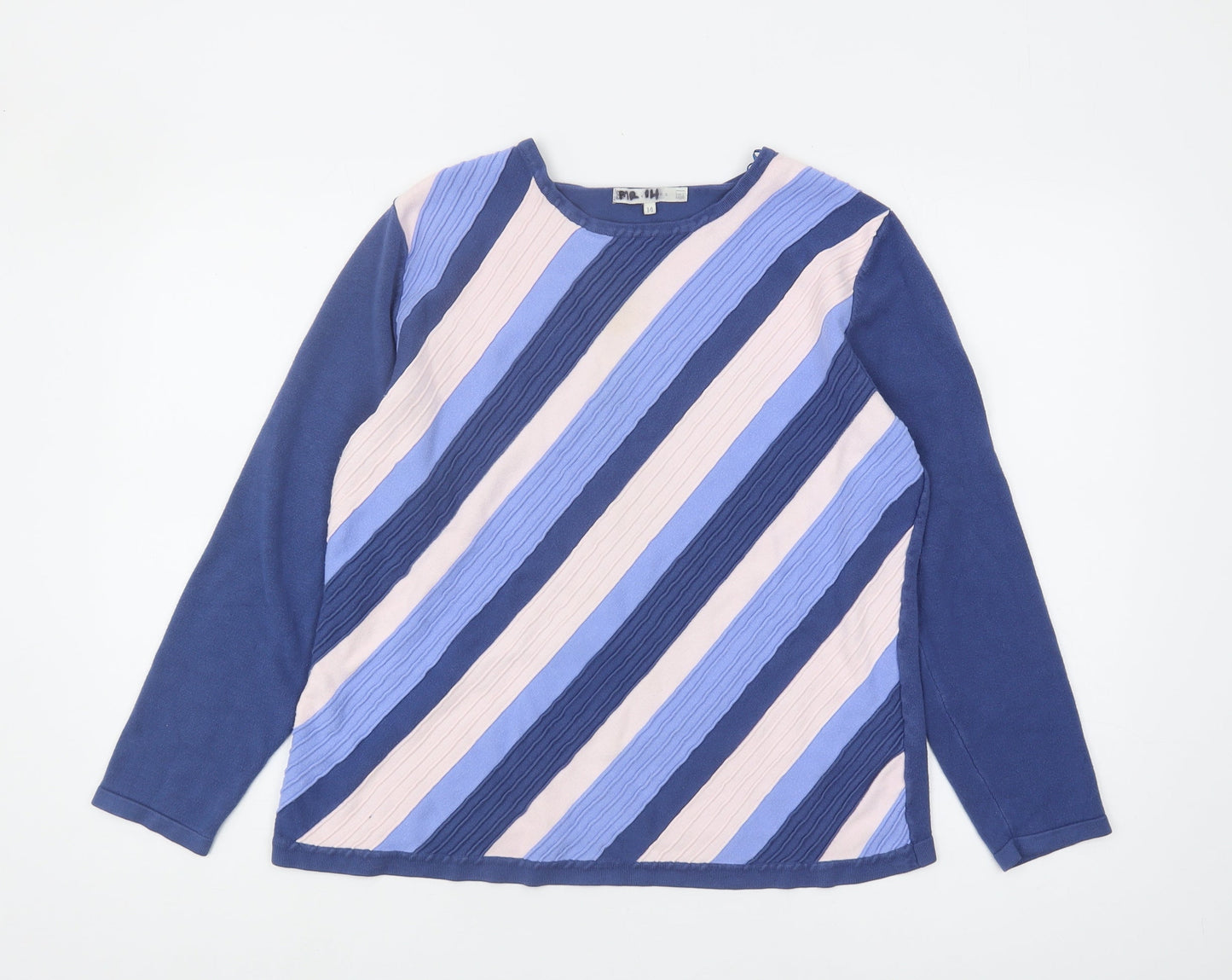 Womens UK Size 14 Lakeland Blue  Jumper