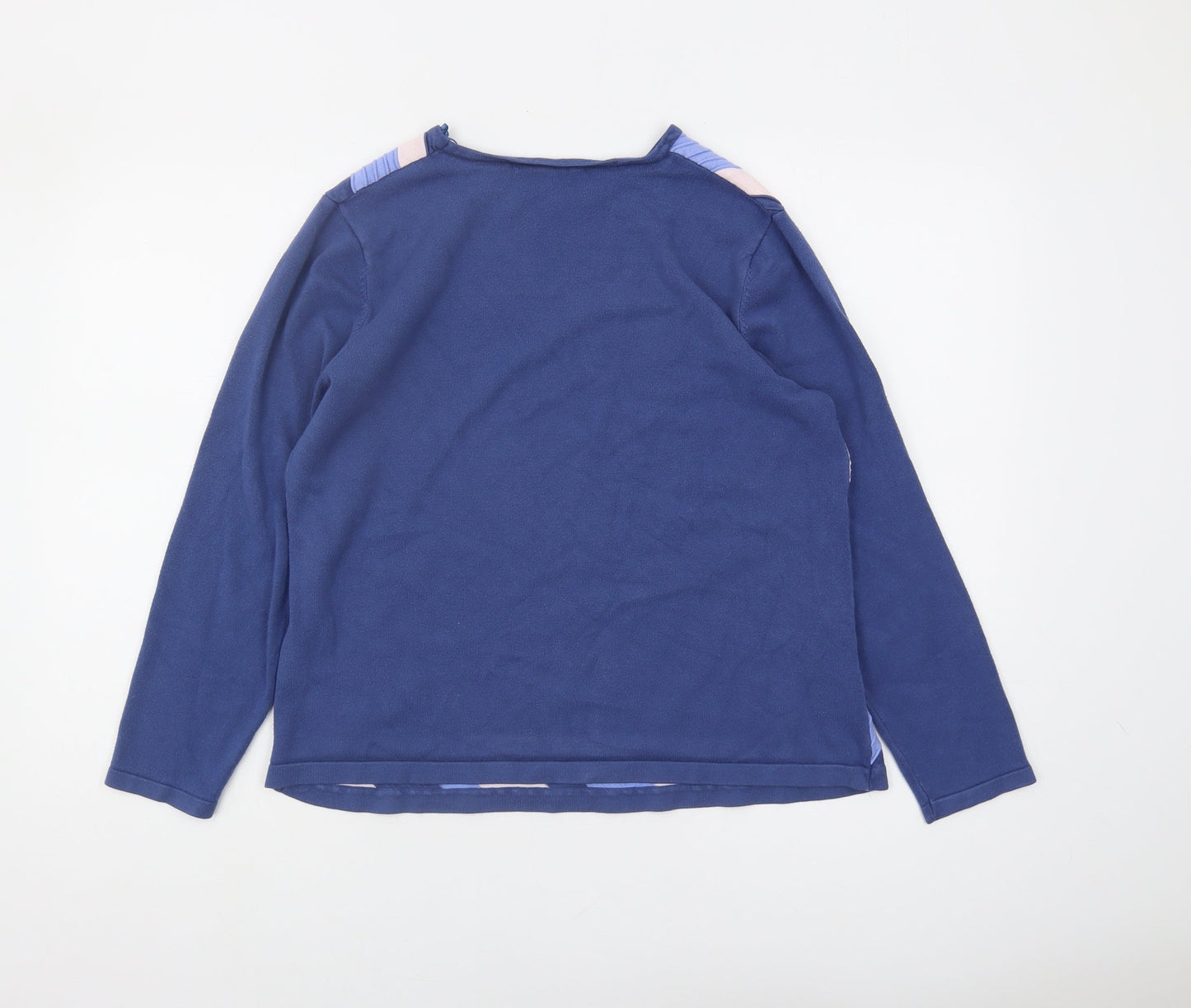 Womens UK Size 14 Lakeland Blue  Jumper
