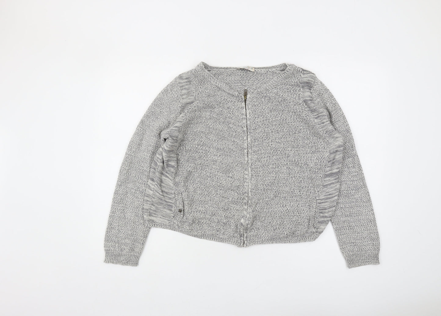Womens UK Size 14 Marks and Spencer Grey Cardigan Jumper