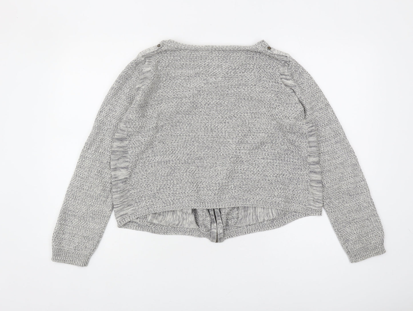 Womens UK Size 14 Marks and Spencer Grey Cardigan Jumper