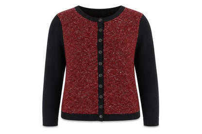 Womens UK Size 14 Marks and Spencer Red Cardigan Jumper