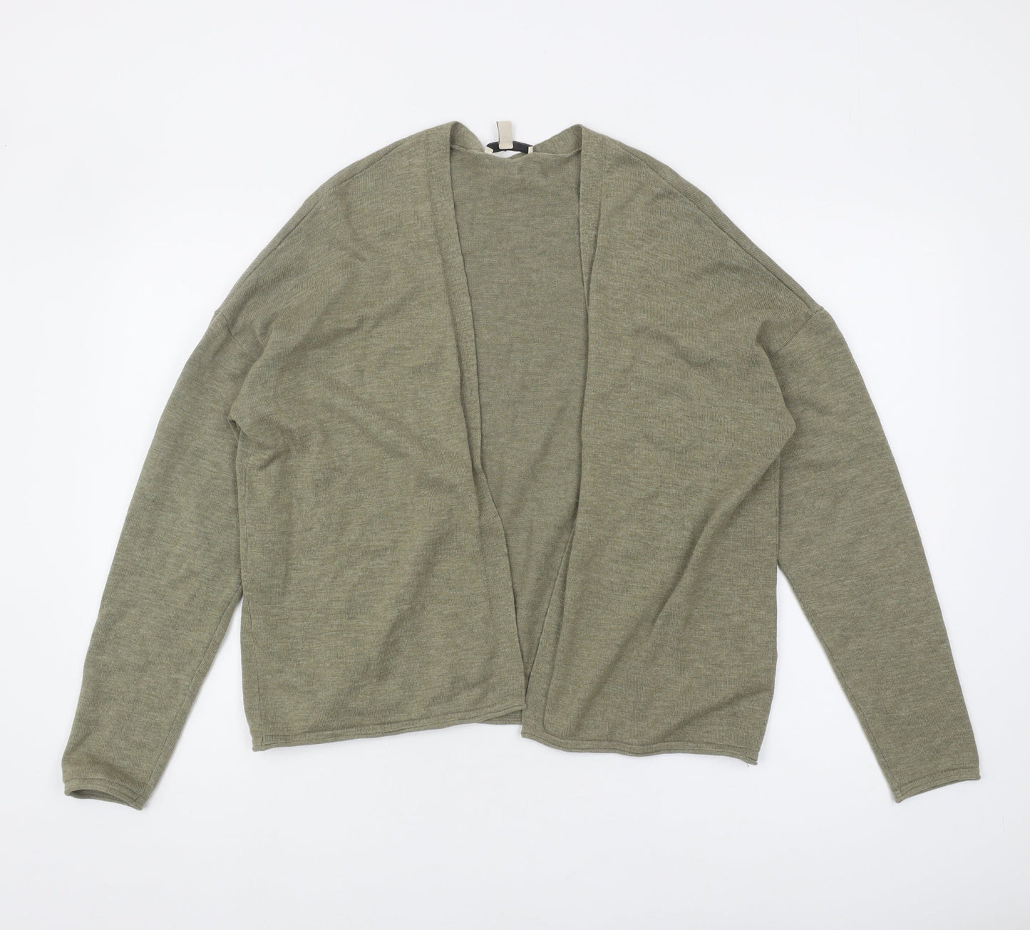 Womens UK Size M EDC Green Cardigan Jumper