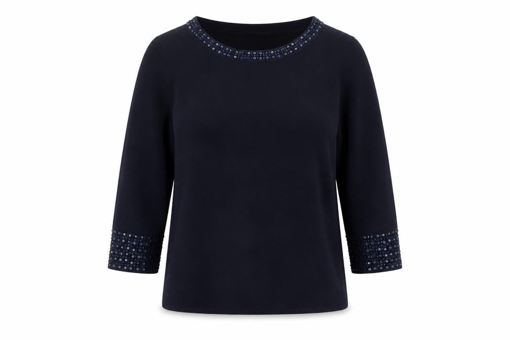 Womens UK Size M Windsmoor Blue Pullover Jumper