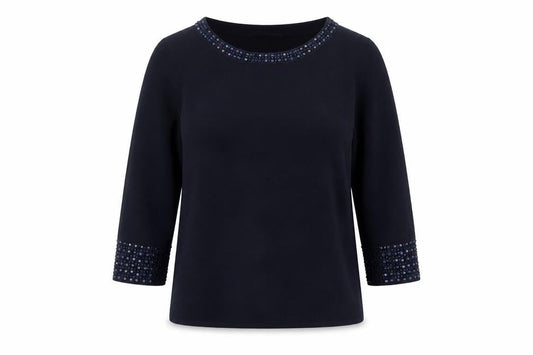 Womens UK Size M Windsmoor Blue Pullover Jumper