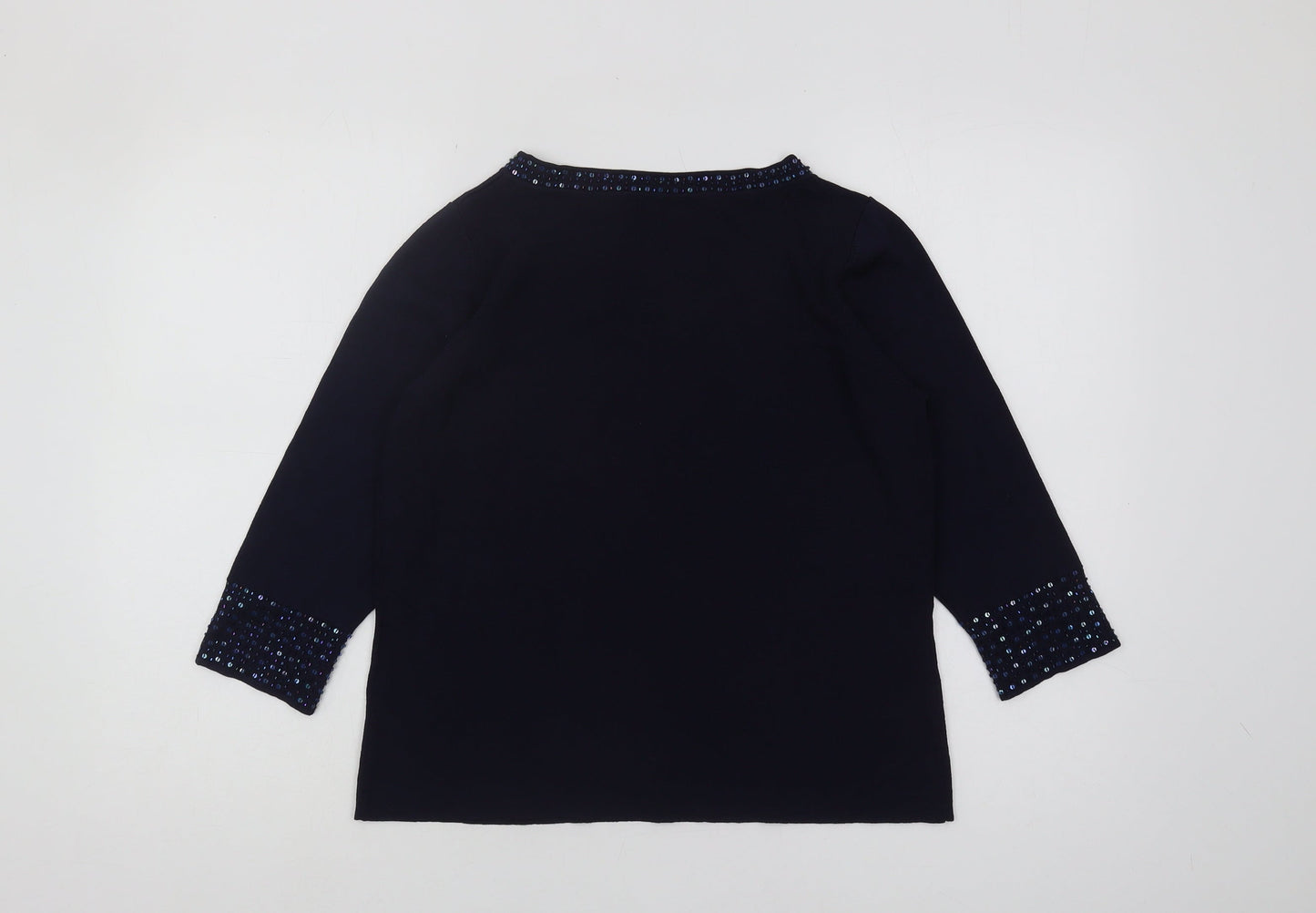 Womens UK Size M Windsmoor Blue Pullover Jumper