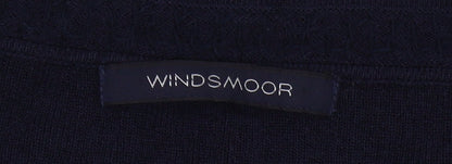 Womens UK Size M Windsmoor Blue Pullover Jumper